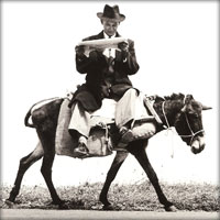 Sunday Paper, Santorini, Greece,  May 1961